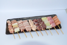 Assorted grilled skewers, 10 kinds