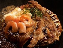 Mixed okonomiyaki
