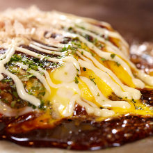 Kansai-style okonomiyaki