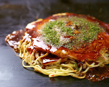 Hiroshima-style okonomiyaki