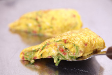 Thick Japanese omelet