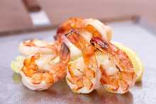 Grilled shrimp