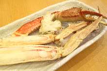 Grilled crab