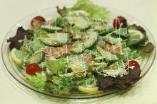 Avocado and seafood salad