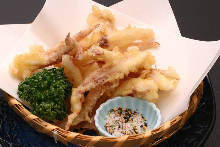 Squid tempura