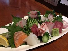 Assorted sashimi, 5 kinds