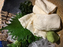 Edible Raw yuba (tofu skin)