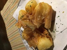Wrapped fried cheese