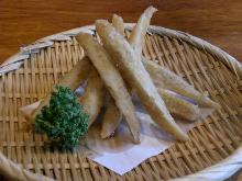 Burdock tempura