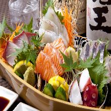 Assorted sashimi, 5 kinds