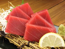 Tuna sashimi