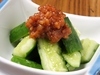 Cucumber with Moromi (Unrefined) Miso Cucumber with Moromi (Unrefined) Miso