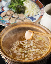 Abalone shabu-shabu