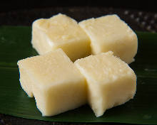 Miso-marinated cream cheese