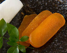 Dried mullet roe