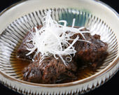 Simmered beef cheek Simmered beef cheek