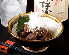 Simmered beef cheek