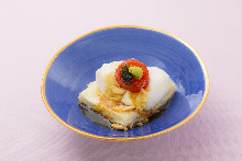 Okinawan peanut tofu