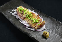 Seared free range chicken