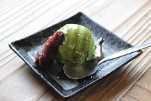 Matcha ice cream
