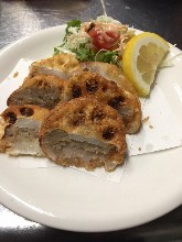 Deep-fried stuffed lotus root