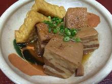 Okinawan stewed pork belly