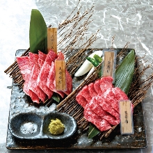 Assorted extra premium yakiniku