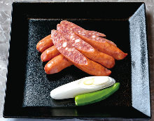 Grilled sausage