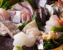 Assorted sashimi of the day