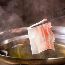 Berkshire pork shabu-shabu