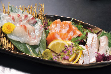 Assorted sashimi, 3 kinds