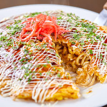 Hiroshima-style okonomiyaki