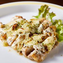 Grilled chicken and herb