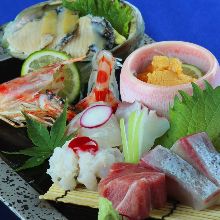 Assorted premium sashimi