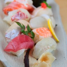 Assorted nigiri sushi, 10 kinds