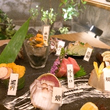 Assorted sashimi, 10 kinds