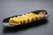 Japanese-style rolled omelet