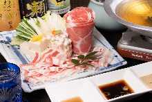 Berkshire pork shabu-shabu