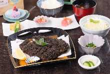 Fillet cutlet set meal