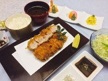 Fillet cutlet set meal