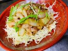 Ginger fried pork