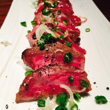 Seared beef