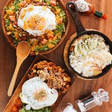 Shrimp and avocado doria