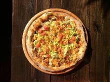 Taco pizza