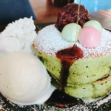 Matcha pancake