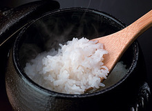 Donabe Gohan (rice in an earthen pot)