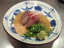 "Goma-saba" sesame-flavored mackerel (regional dish)