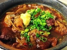 Simmered beef tendon