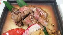 Wagyu beef sirloin steak