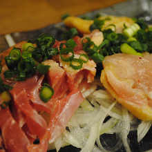 Seared free range chicken